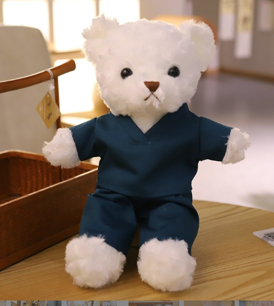 Arzt und Krankenschwester Teddybär Plüschtiere