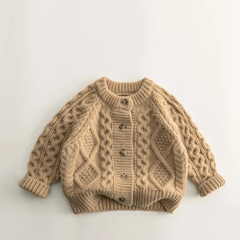 Gemütlicher strickpullover für kinder