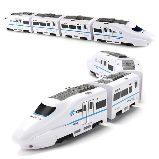 Toy speedtrain - superschneller spaß - selbstfahrender spielzeugzug