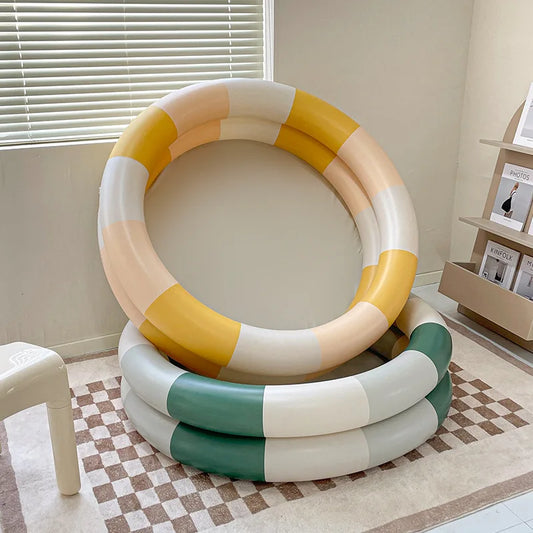 Baby Pool set - sommerlicher planschspaß - aufblasbarer Pool