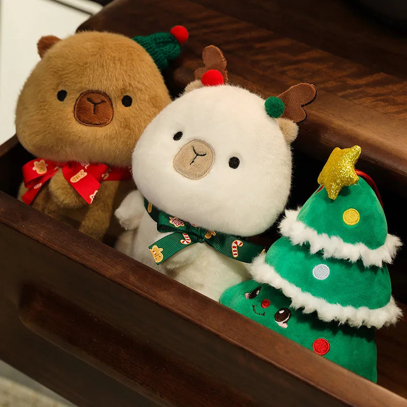 Xmas cuddly toy - festliche streicheleinheiten - weihnachts-plüsch