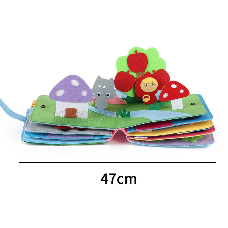 BusyBook - sinnesabenteuer - montessori-aktivitätsbuch