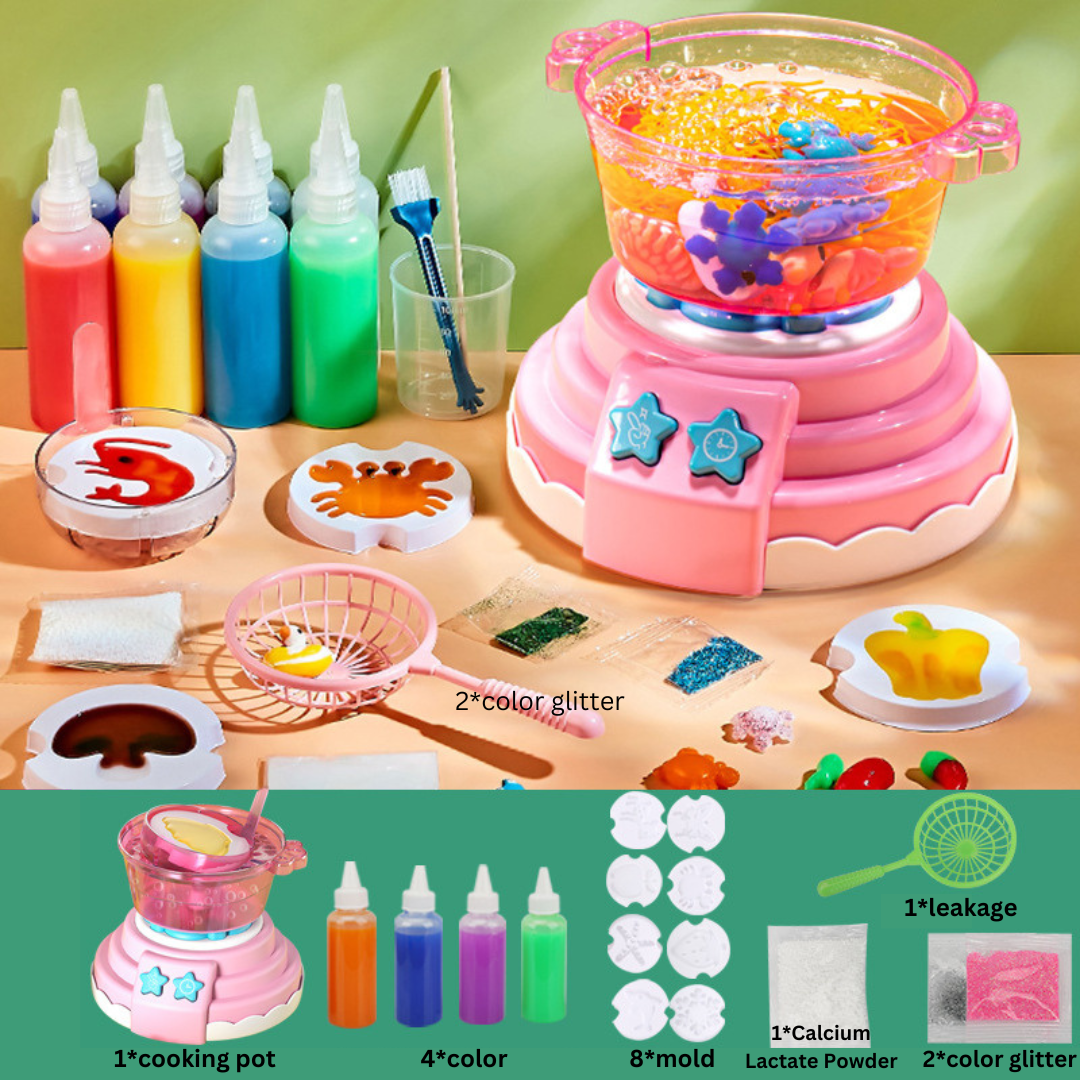 Hotpot play - erstellen einzigartiger 3D-figuren - DIY-set