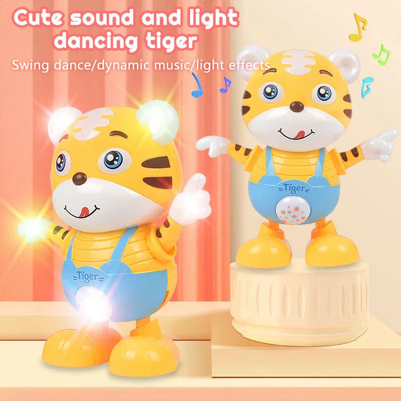 Dancing Tiger robot - musikalische entwicklung - dancing tiger