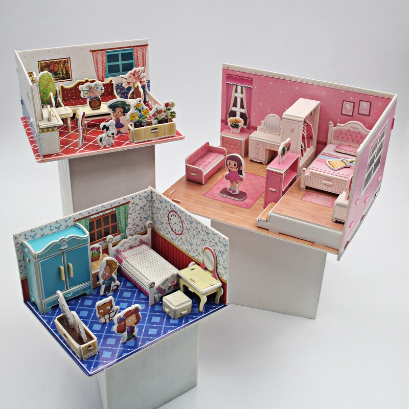 3D Room puzzle - spielen, bauen und gestalten im 3D-stil - zimmer-puzzle