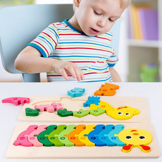 Woods - puzzle für neugierige köpfe - tierpuzzle