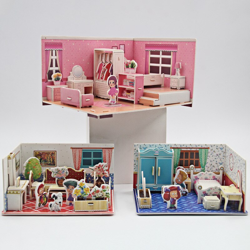 3D Room puzzle - spielen, bauen und gestalten im 3D-stil - zimmer-puzzle