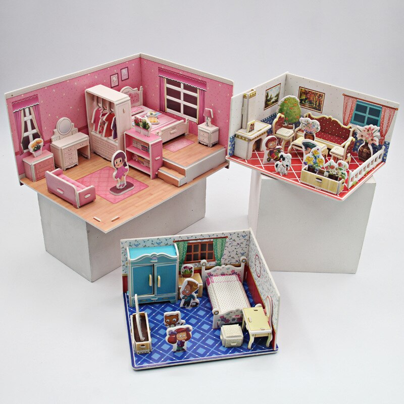 3D Room puzzle - spielen, bauen und gestalten im 3D-stil - zimmer-puzzle