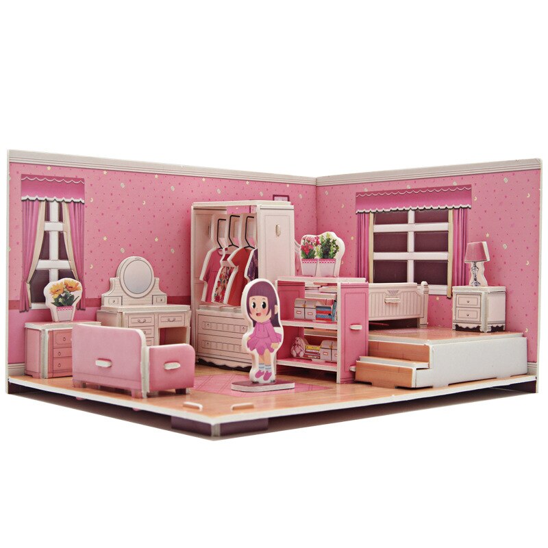 3D Room puzzle - spielen, bauen und gestalten im 3D-stil - zimmer-puzzle