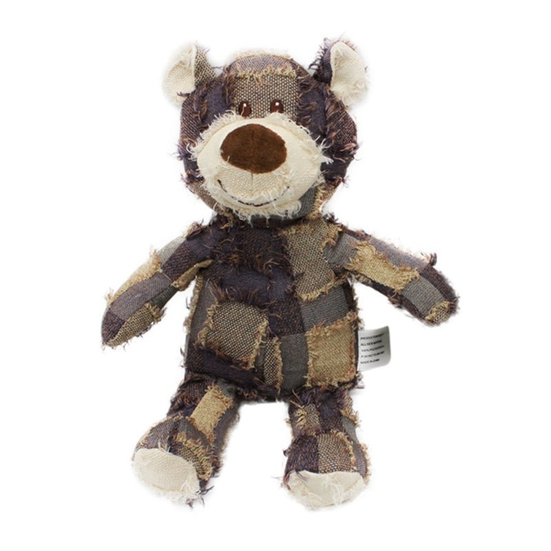 Dunkelblauer Kuschelbär Spielzeug