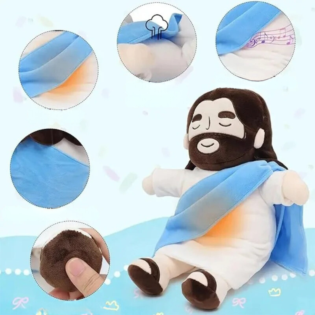 Beruhigender plüsch jesus christus