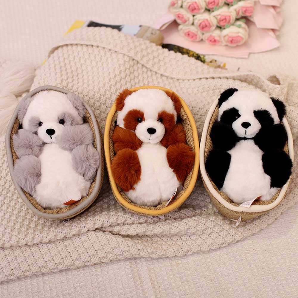 Panda - Baby Plüschkorb