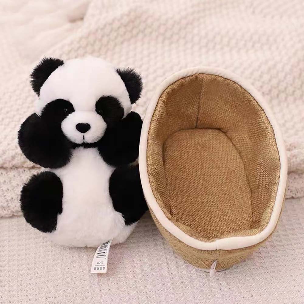 Panda - Baby Plüschkorb