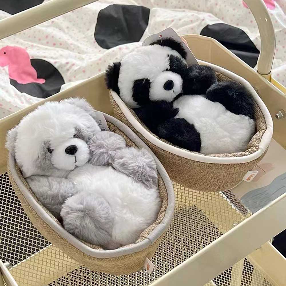 Panda - Baby Plüschkorb