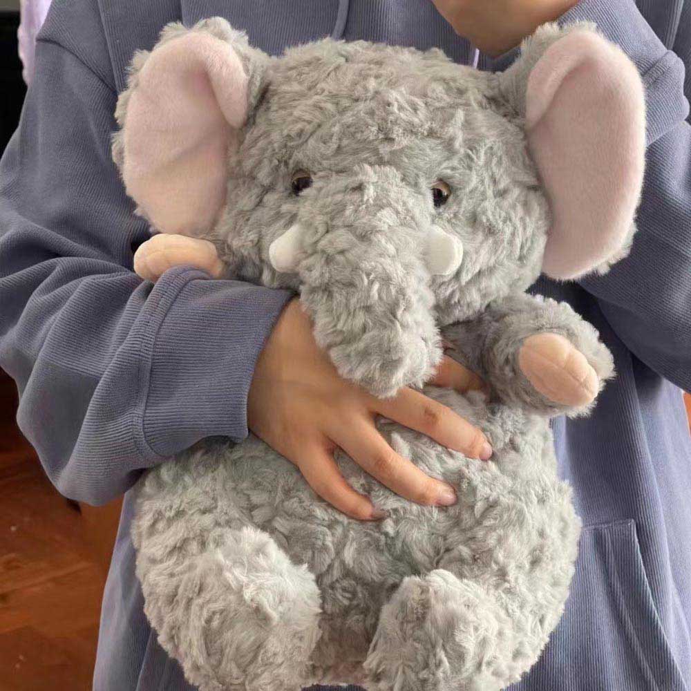 Eli - Kuscheliger Grauer Elefant