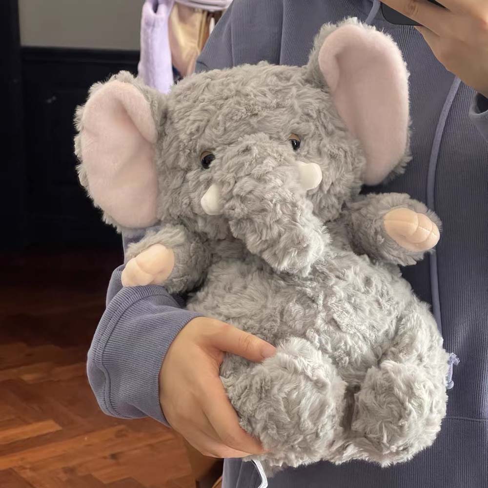 Eli - Kuscheliger Grauer Elefant