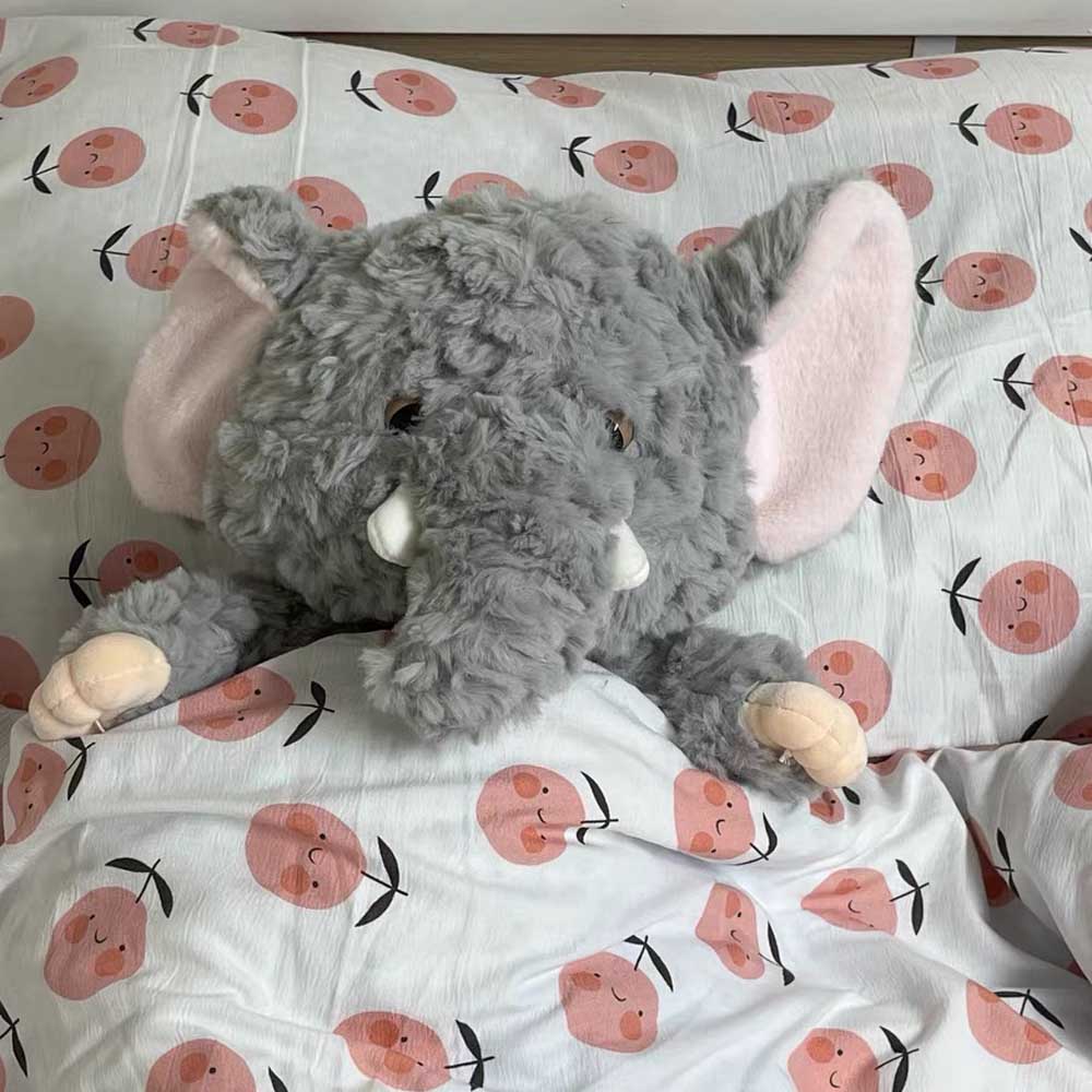 Eli - Kuscheliger Grauer Elefant