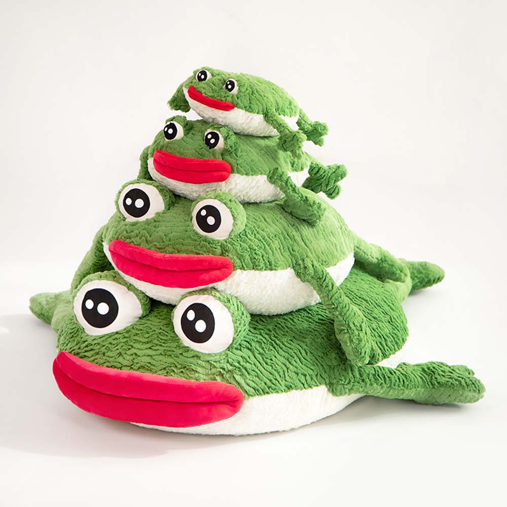 Freddy - Lustiges Frosch-Kissen