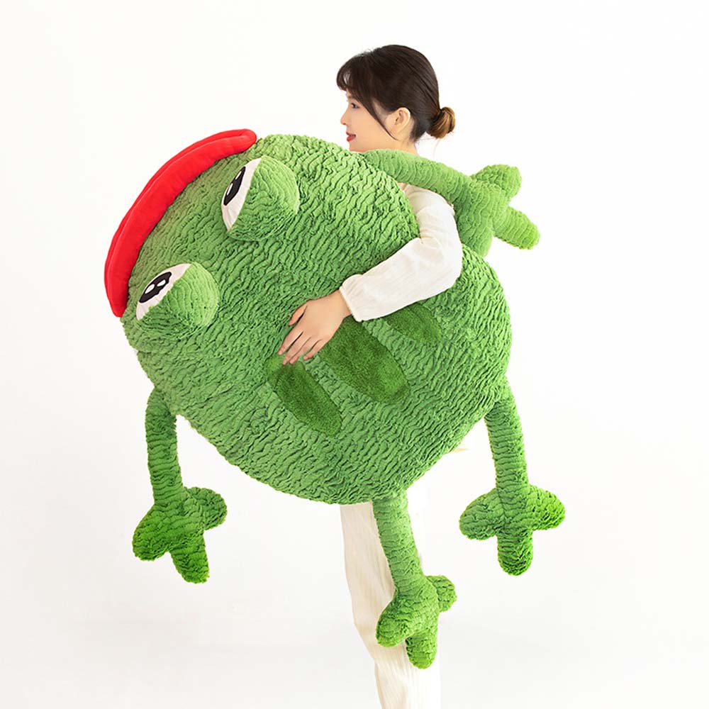 Freddy - Lustiges Frosch-Kissen