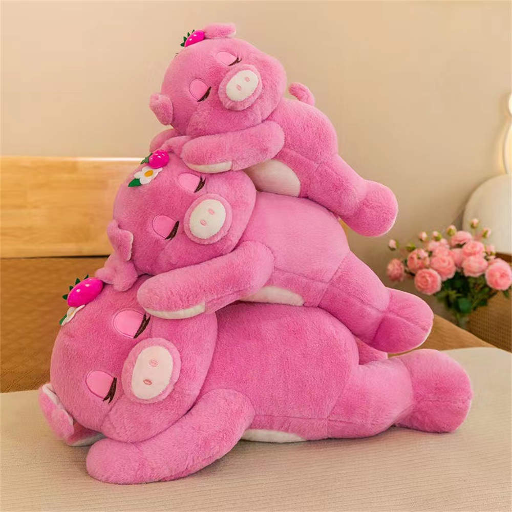 Kawaii Erdbeer-Schwein