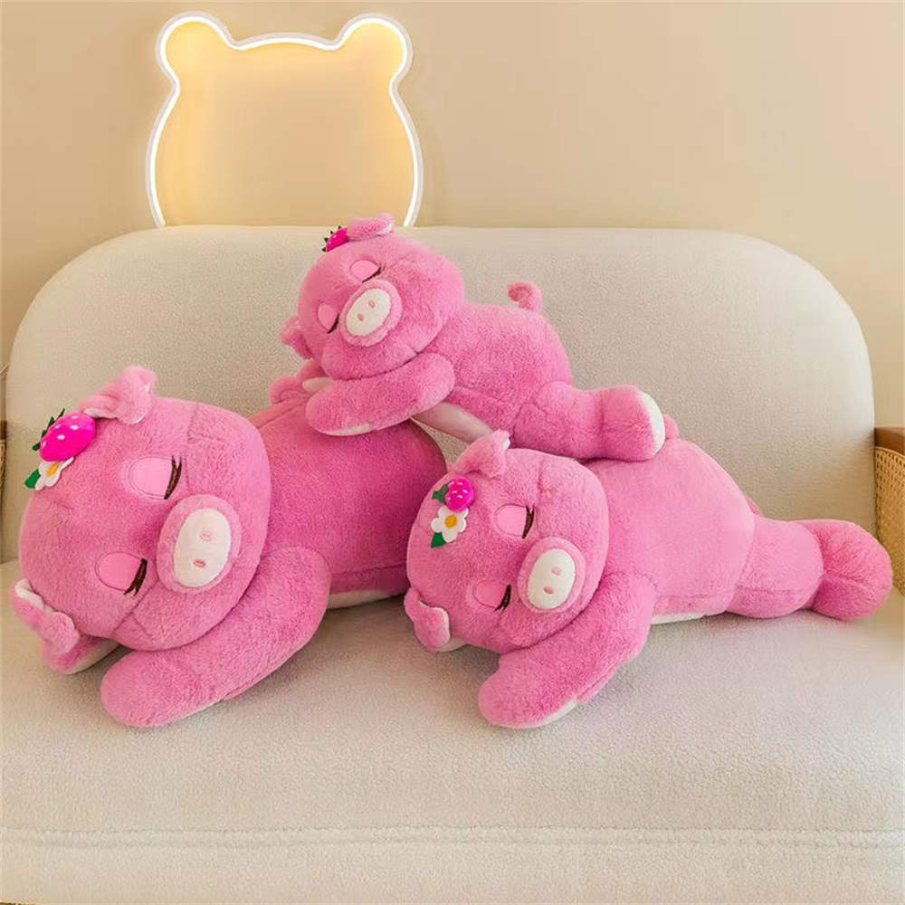 Kawaii Erdbeer-Schwein