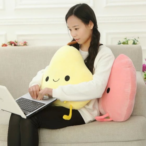 Kuschelige Früchte in Pink