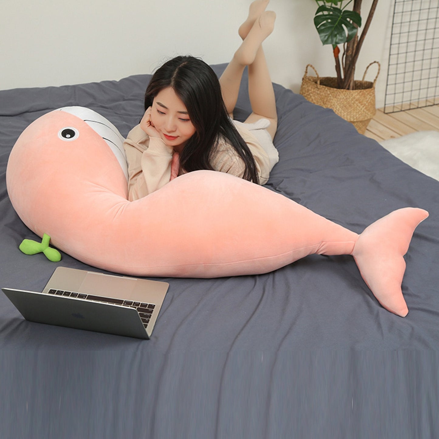 Wally – Kuschelige Rosa Wal-Plüschtiere