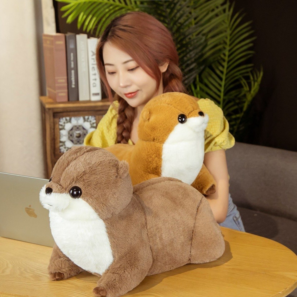 Fluffy – Kuschelige Otter Plüschtiere