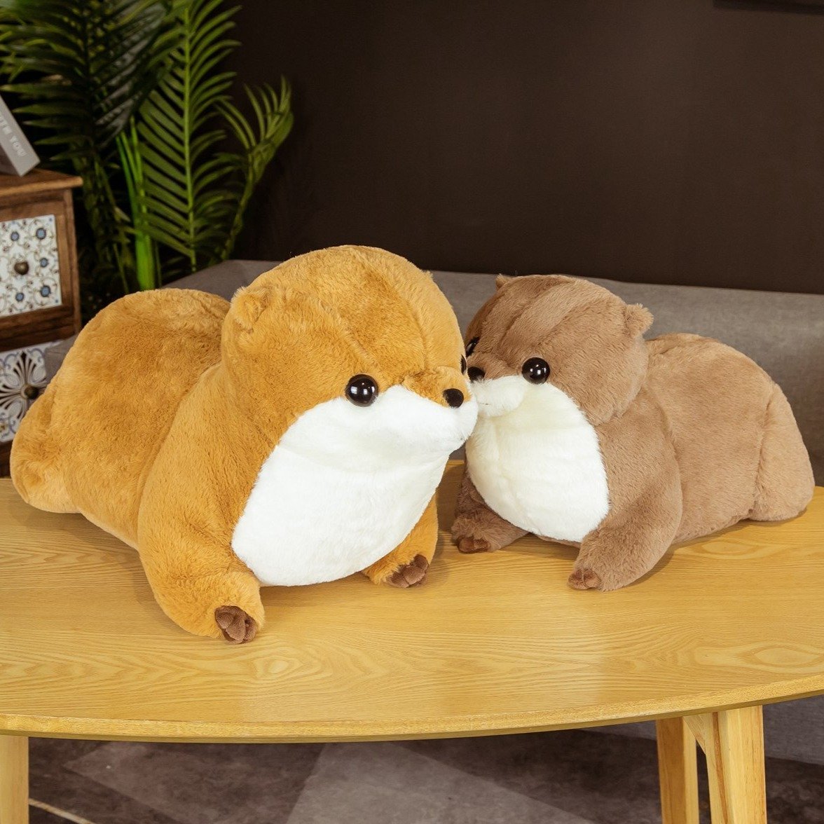 Fluffy – Kuschelige Otter Plüschtiere