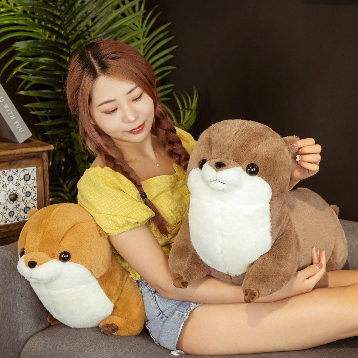 Fluffy – Kuschelige Otter Plüschtiere