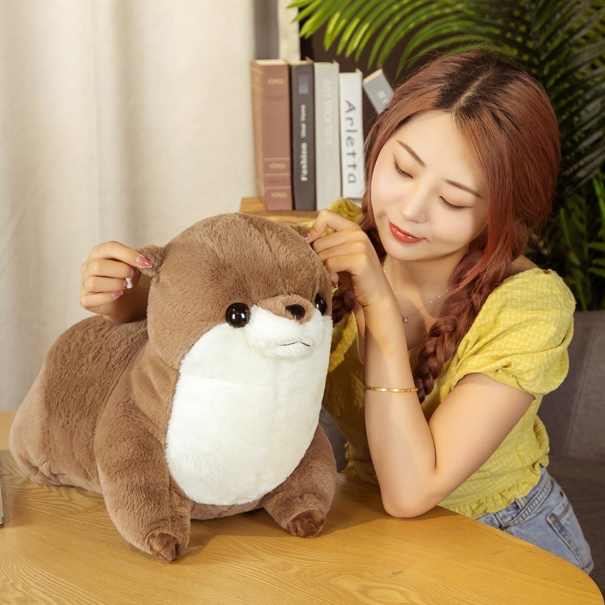 Fluffy – Kuschelige Otter Plüschtiere