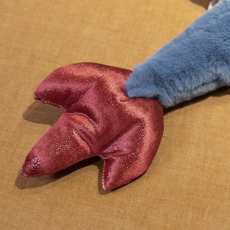 Riesige Flauschige Drachen Plüsch Kollektion – Weiß