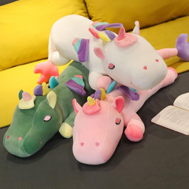 Mega-Kawaii Einhorn-Kuschelkissen