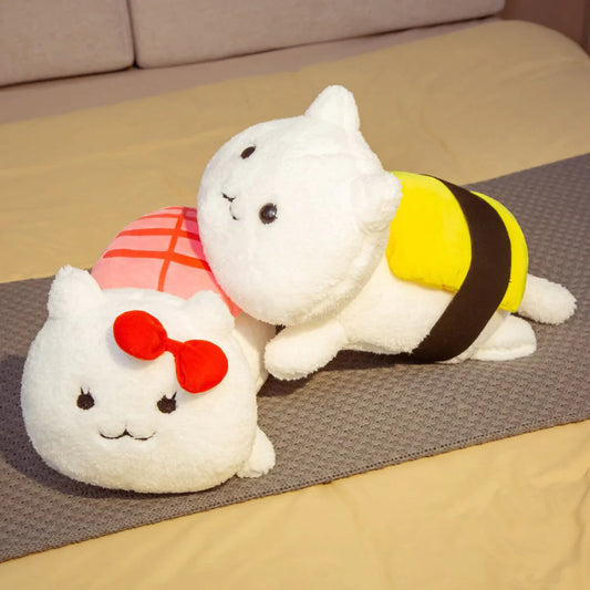 Charmante Sushi-Katzen Kuscheltiere