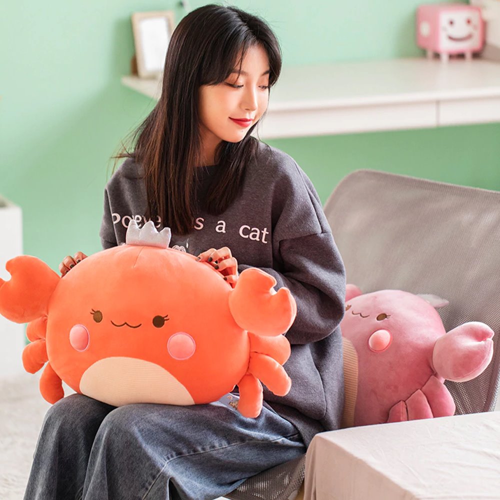 Crabby Queens – Kuschelige Rosa Krabben
