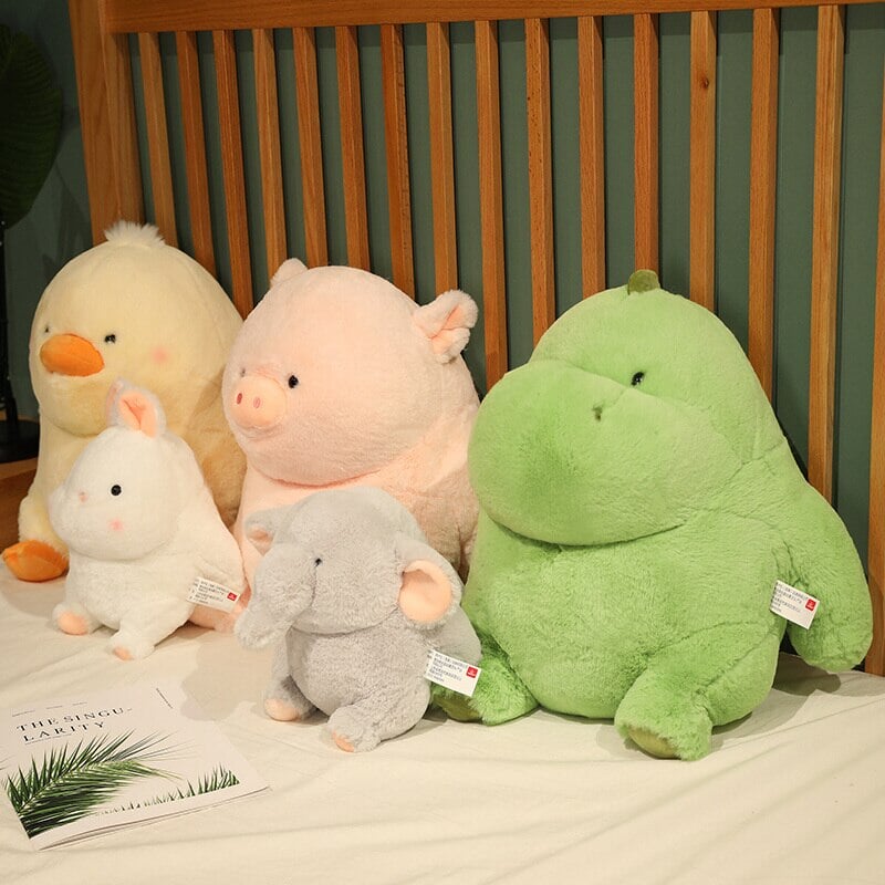 Die Dicke Kuschelfreunde Crew in Weiß