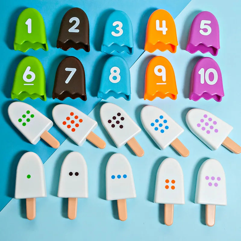 Maths Popsicles - zahlenspaß mit eiscreme - rechenspiel