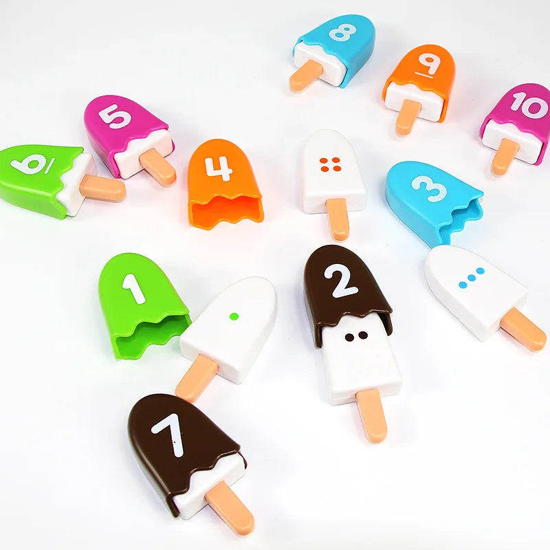 Maths Popsicles - zahlenspaß mit eiscreme - rechenspiel