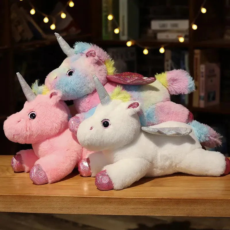 Leuchtendes Einhorn-Plüschtier