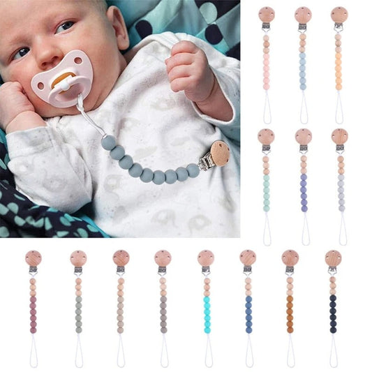 Baby schnuller kette aus holz