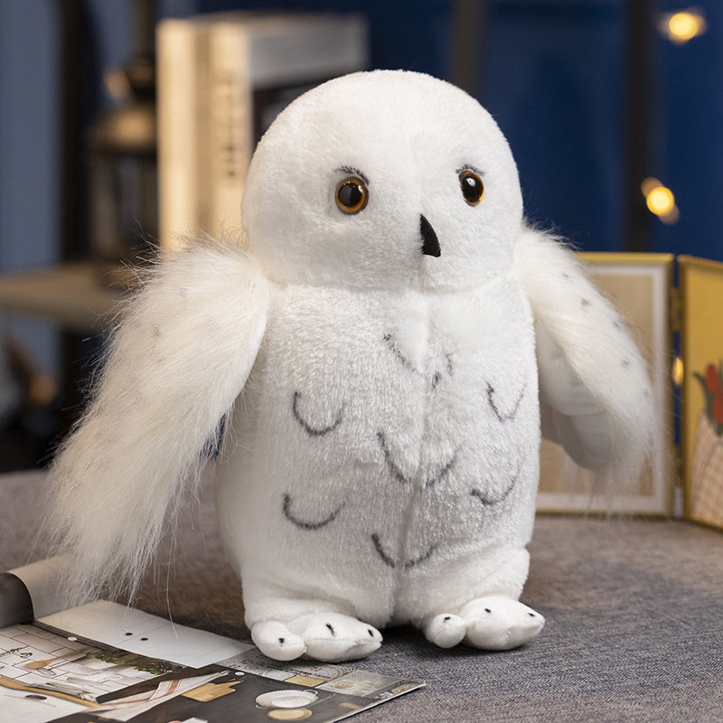 Schneeeule Stofftier