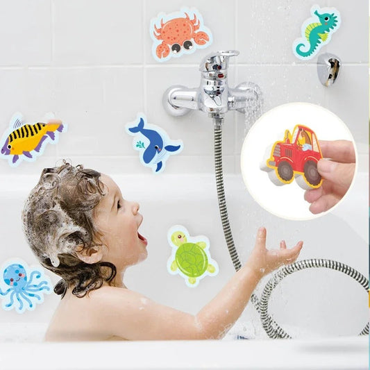 Magisches badespielzeug in verschiedenen designs