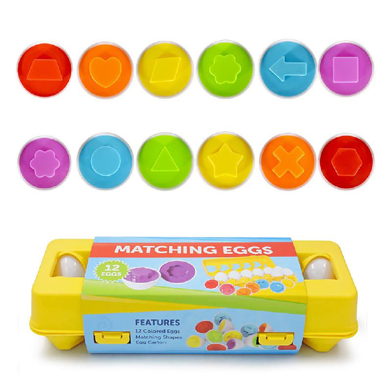 Egg Puzzle | denkspiel für kinder - kreativer eierkarton