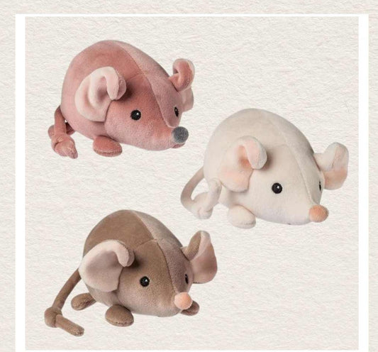 Mary Meyer: Smootheez - Mouse - Assorted Colours - 5", CoCo & KaBri Children's Boutique