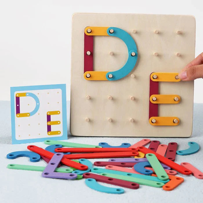 Woods - förderung der kreativität - puzzle für die pinnwand