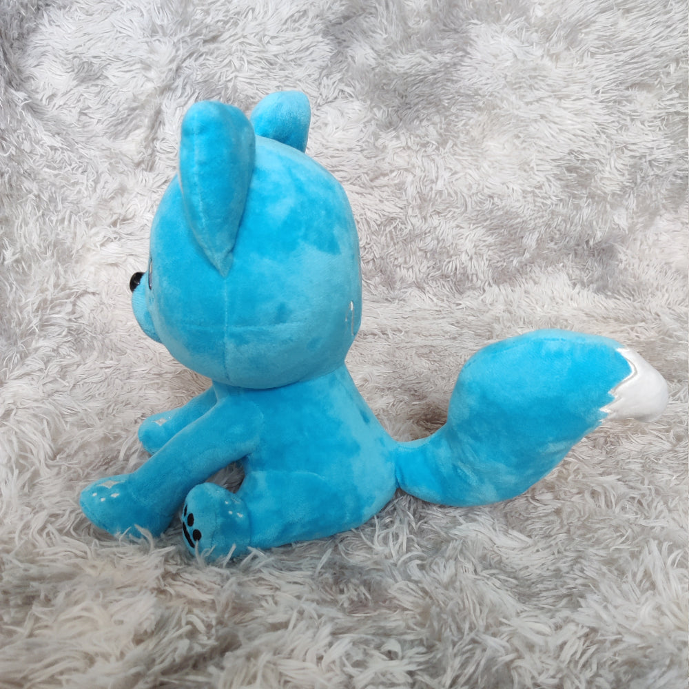 Magischer Kawaii Mond-Wolf Plüsch