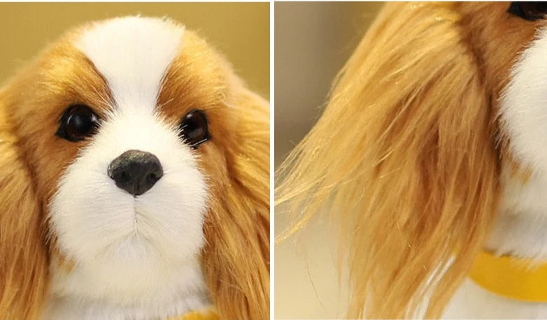 Königlicher Gefährte - Spaniel Plüschhund