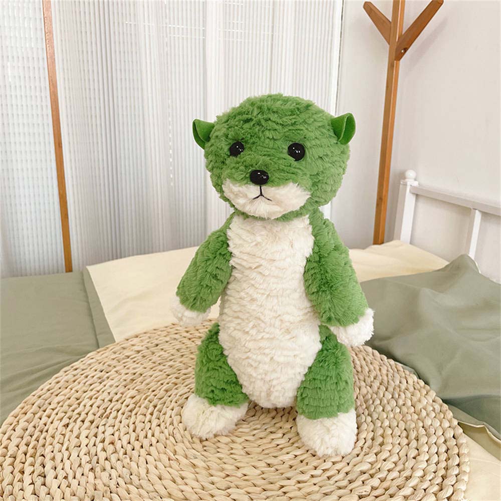 Grüner Otter Plüsch