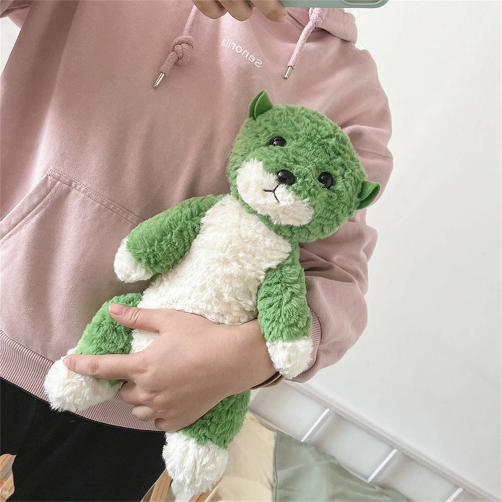 Grüner Otter Plüsch