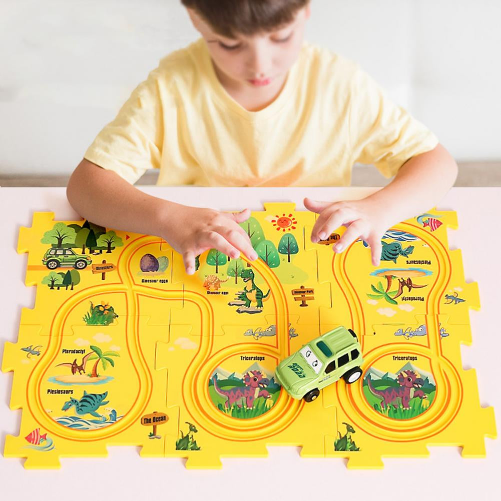 Puzzletrack - elektrische puzzlebahn